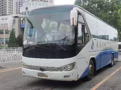 Bus Mewah Bekas 47 Kursi 2 Pintu Penumpang Panjang 11 Meter Mesin Langka A / C 2nd Hand Young Tong Bus ZK6117