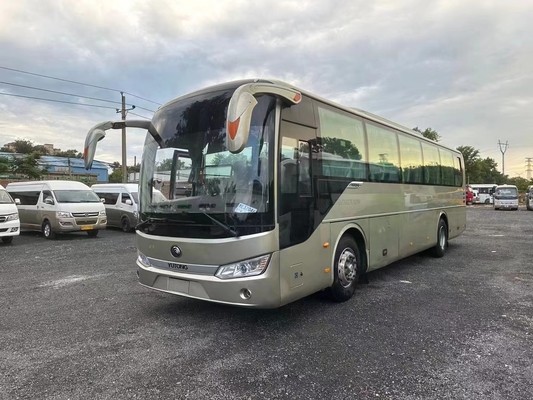 Bus bekas Dijual 49 kursi Daun Musim semi 2016 Tahun Pintu Tengah Yutong ZK6115