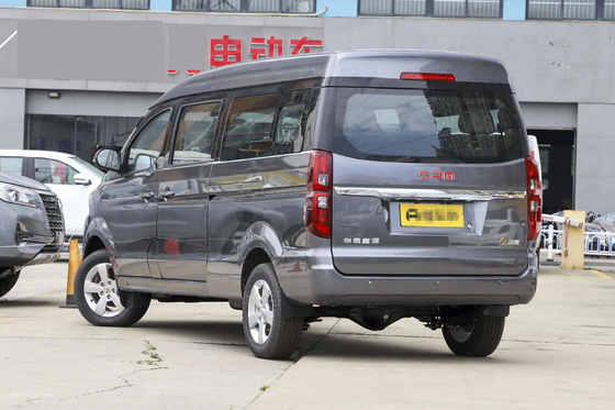 Mini Vans bekas 9 kursi merek Cina Jinbei Hiace Mesin bensin dengan A / C