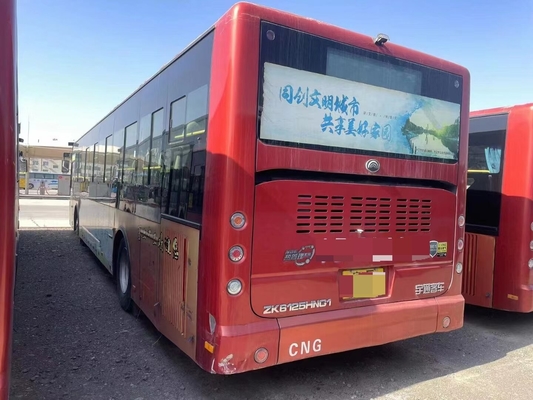 49 kursi Bus Kota Digunakan 100 Penumpang Yutong Zk6125 Cng Mesin Double Door