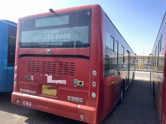 49 kursi Bus Kota Digunakan 100 Penumpang Yutong Zk6125 Cng Mesin Double Door