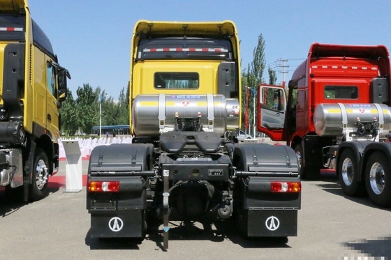 LNG Weichai Mesin 460hp Truk transportasi bekas Beiben Traktor kuda 6x4 EURO 6