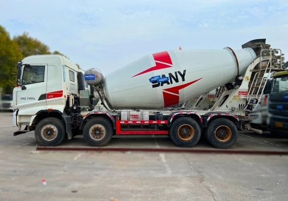 Digunakan 10 M3 Sanys Mixer Truck Beton Siap Campuran Cement Mixer Truck Harga