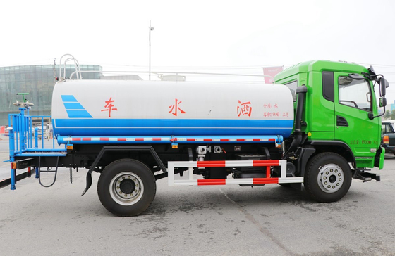 Tangki Air Truk 10000 liter Single Axle 4×2 Drive Mode Dayun Sprinkler Mesin Yuchai