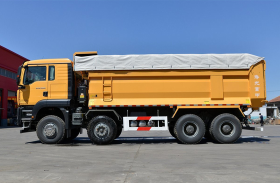 Mining Dump Truck Sinotruck 8*4 SITRAK Weichai 400hp 30-50 Ton Muatan 12 Roda LHD/RHD