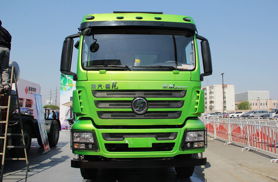 Pengeboran Truk Untuk Dijual Shacman 6*4 Diesel Dan LNG Hybrid Tipper China Truk 336hp