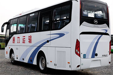 Bus Mini Digunakan Higer 35 Kursi, Pelatih Diesel Bekas 100 Km / H, Speed ​​Wheelbase 4250mm