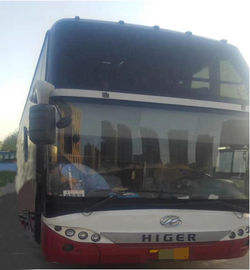 Higer 51 Kursi Digunakan Bus Tur Emisi Standar Internasional Euro III