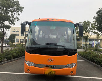 HIGER 30 Kursi Bus Mini Digunakan 8549x2450x3280mm Dengan Mesin Diesel 200hp