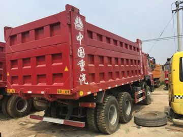 30 Ton Kapasitas Payload Digunakan Dump Truck, Truk Tipper HOWO Merk Digunakan