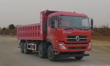 385HP Warna Merah Digunakan Truk Tugas Berat, Truk Dumper Bekas Diesel
