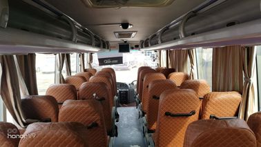 Blue Luxery Seats Digunakan Yutong Bus 39 seaters 2010 year Diesel Yuchai Engine Umur Panjang Kendaraan Sangat Hebat