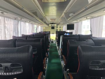 Bus Pelatih Bekas Lebih Tinggi LCK612512m 24-55 Kursi Mesin Diesel Dengan AC