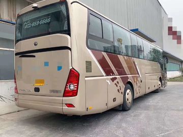 Mesin YC LHD Yutong Digunakan Coaster Bus 2015 Tahun Diesel 55 Kursi 12 Meter
