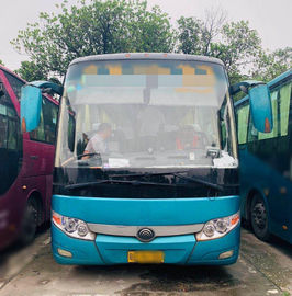 6127 Model Diesel Yutong Digunakan Bus Wisata 55 Kursi 2011 LHD ISO Lulus