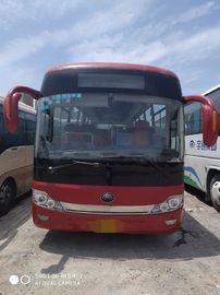 Red Diesel LHD Digunakan Yutong Bus 68 Kursi Dengan Transmisi Manual