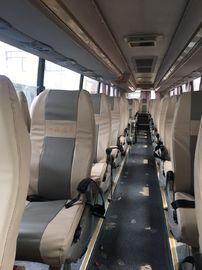 55 Kursi Higer Red Travel Digunakan Penumpang Bus KLQ6147 Diesel Tangan Kiri Kemudi 2013 Tahun