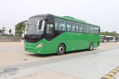 Bus Bis Bekas Hijau Diesel 49 Tur Panjang Kursi Bus LHD Dilengkapi A / C Sangat Baru Tahun 2018