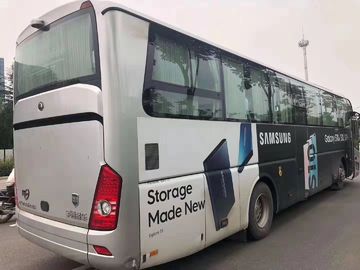Bus Yutong Diesel Bekas 6122 Tipe 53 Kursi 2014 Tahun YC Engine Drive Kiri