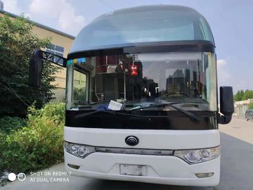 Kompartemen Besar 50 Kursi Digunakan Bus Yutong Pintu Ganda Panjang Bus 12000mm