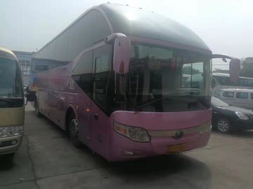 ZK6122H Bisnis / Perjalanan Bus Wisata Bekas 53 Kursi LHD 2012 Tahun Dengan Pendingin