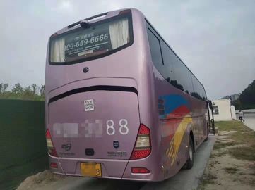 ZK6122H Bisnis / Perjalanan Bus Wisata Bekas 53 Kursi LHD 2012 Tahun Dengan Pendingin