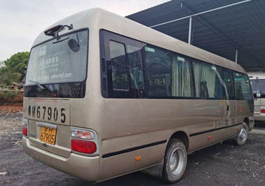 Bus Komersial Bekas Dengan Bus Coaster Mewah 22 Kursi 2640mm Tinggi 4085mm Wheel Base