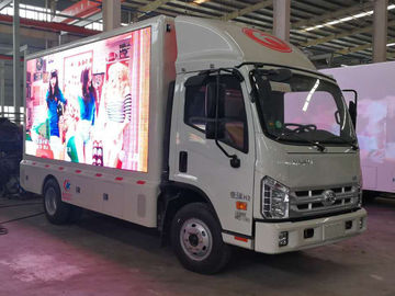 85Kw Engine Power SPV Kendaraan Tujuan Khusus Digital Billboard Truck Bed Lighting