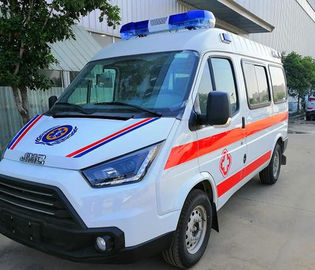Single Axle Emergence Vehicle Mobil Ambulans 4x2 Dengan Desain Ergonomis (Tipe Transport)