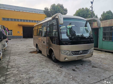 ZK6609D2 100km/H 95kw Tahun 2015 19 Seater 2nd Hand Bus Yutong