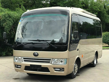 ZK6609D51 Yutong 3100mm Jarak Sumbu 90kw 19 Kursi 2017 Tahun Digunakan Coaster Bus