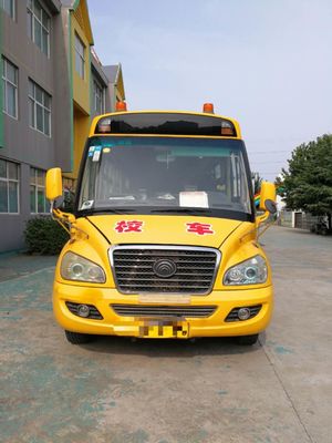 Mesin Diesel 95kw 2017 Tahun 36 Kursi Bekas Sekolah Bus Yutong Digunakan Bus Standar Euro III