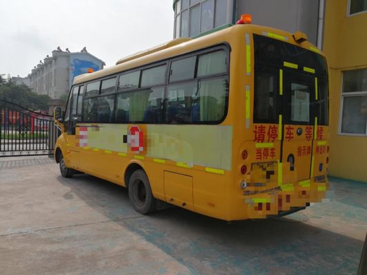 Mesin Diesel 95kw 2017 Tahun 36 Kursi Bekas Sekolah Bus Yutong Digunakan Bus Standar Euro III