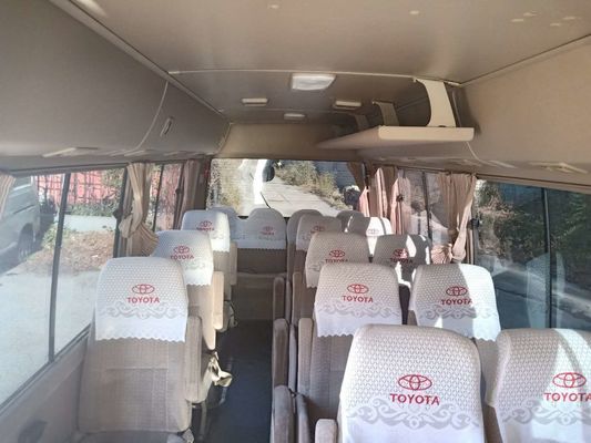 Tahun 2013 Toyota 30 Seats Bensin Bekas Coaster Bus Mini Bus merek Toyota