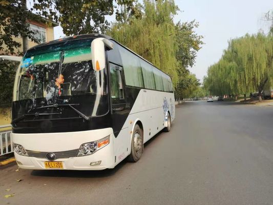 125km / H ZK6107 50 Kursi LHD 2012 Tahun Digunakan Bus Yutong Bus Pelatih untuk Penjualan Euro III Bus Penumpang Baik