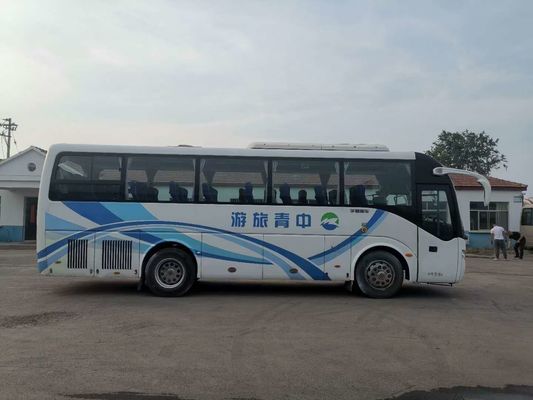Zk6899 39 Kursi 162kw Bus Yutong Bekas Dengan AC Belakang YC. Mesin
