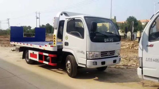 Euro 3 Dongfeng 95HP 6 Wheel Road Rescue Tow Truck 3 Ton 5 Ton 6 Ton