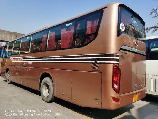 Golden Dragon XML6117 Digunakan Bus Pelatih 48 Kursi 2018 Tahun Euro V Sasis Baja