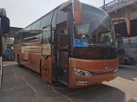 Golden Dragon XML6117 Digunakan Bus Pelatih 48 Kursi 2018 Tahun Euro V Sasis Baja