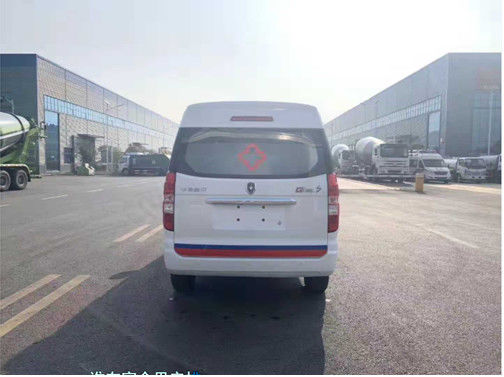 Ambulans Darurat Jinbei Goldcup Turbocharged Jarak Sumbu Roda 2945mm