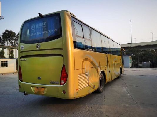 Bus Pelatih Bekas Kemudi Kiri Kondisi Baik Dengan AC Euro III Model XML6102 45 Kursi Bus Golden Dragon Bekas
