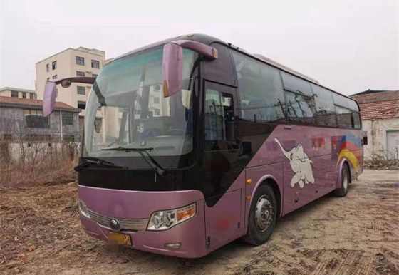 47 Kursi Bus Yutong ZK6107 Bekas Bus Coach Bekas 2013 Tahun 100km / H