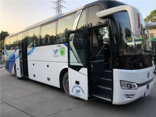 Mesin Yuchai Kursi VIP Digunakan Pelatih Pintu Ganda Airbag Chassis Bus Penumpang Digunakan Golden Dragon Bus XML6112 48 Kursi