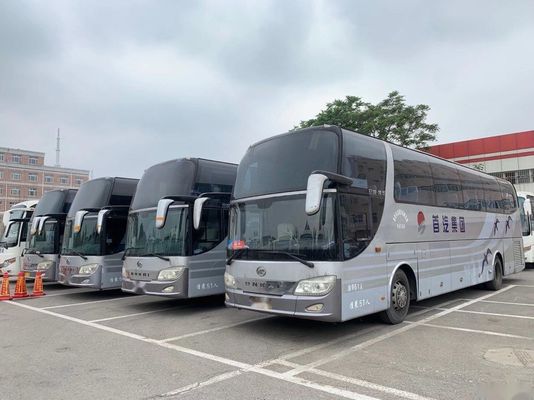 Bus Pelatih Bekas Ankai HFF6120 51 Kursi Bus Penumpang Bekas Mesin Yuchai 228kw Packing Nude