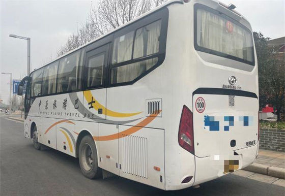 220Hp 39 Kursi Bus Higer Bekas 2016 Tahun 2nd Hand Coach Bus Dengan Euro IV Diesel Dan AC