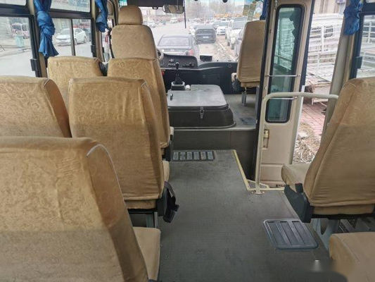 Bus Yutong Bekas Zk6609d1 19 Kursi Mesin Yuchai 85Kw Digunakan Bus Mini Satu Pintu Kilometer Rendah