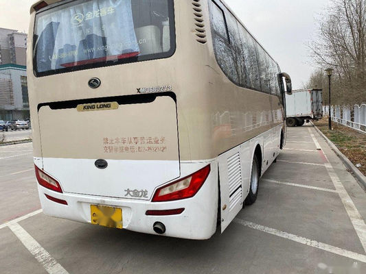 Bus Kinglong Bekas Model XMQ6802 32 Kursi Sasis Baja Drive Tangan Kiri Bus Wisata Bekas