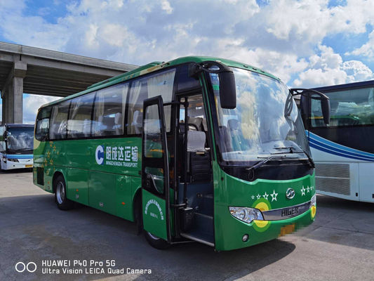 2014 Tahun Higer KLQ6896 Bus Pelatih 39 Kursi menggunakan bus Mesin Diesel 162kw Tidak Ada Kecelakaan LHD Bus