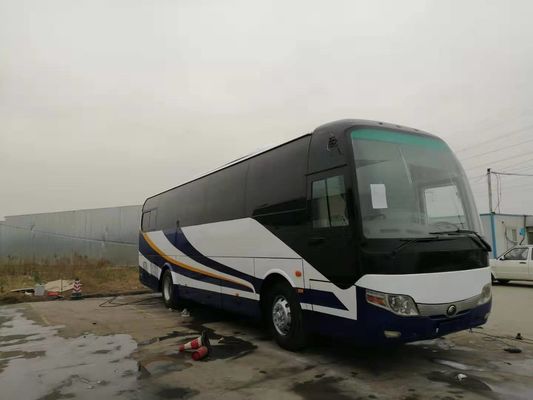 47 Kursi Bus Bekas Yutong ZK6107 Bus Pelatih Bekas 2014 Tahun 100km / H Kemudi RHD
