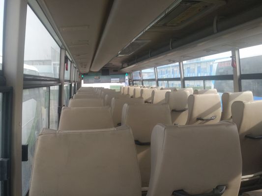 55 Kursi 2013 Tahun Digunakan Mesin diesel Yutong Bus ZK6112D LHD Driver Steering Tidak ada kecelakaan